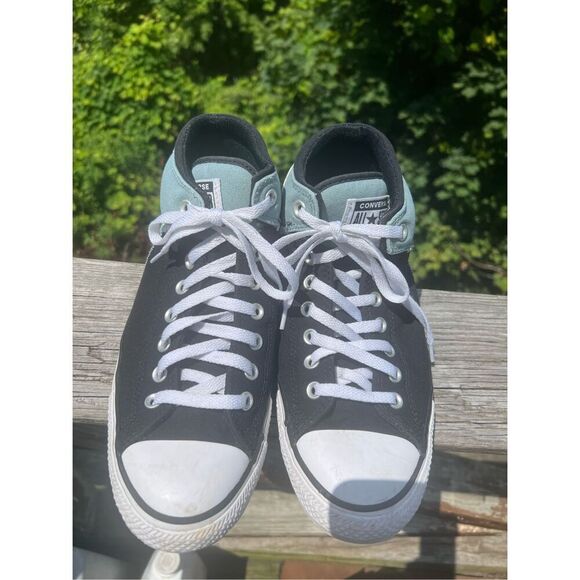 Converse Unisex  Chuck Taylor All Star Mens Sz 10 High Street Mid Black Gray A03 - Picture 6 of 8